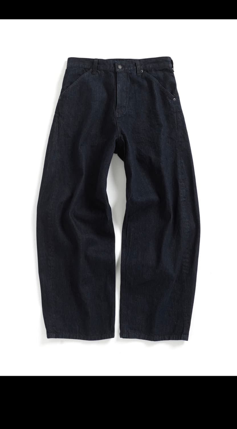 해칭룸 커브진 워시드 인디고 상품이미지1