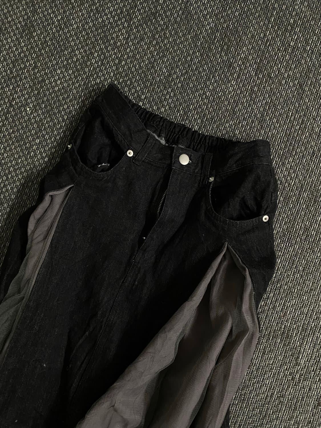  Denim Layered Skirts 상품이미지6