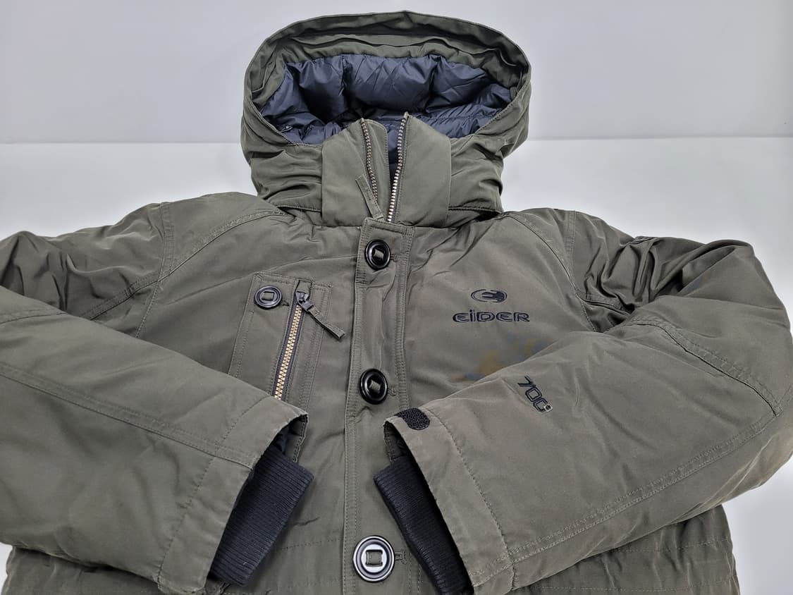 EIDER 아이더 헤비 다운 패딩 자켓 / 남 L 카키다잉
 상품이미지3