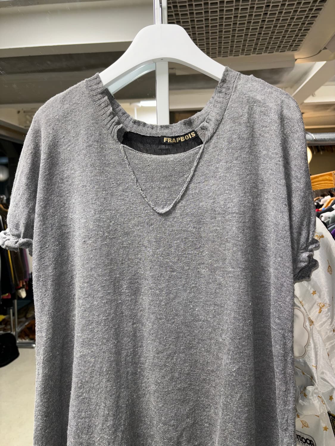 Frapbois 버튼 니트탑 상품이미지2