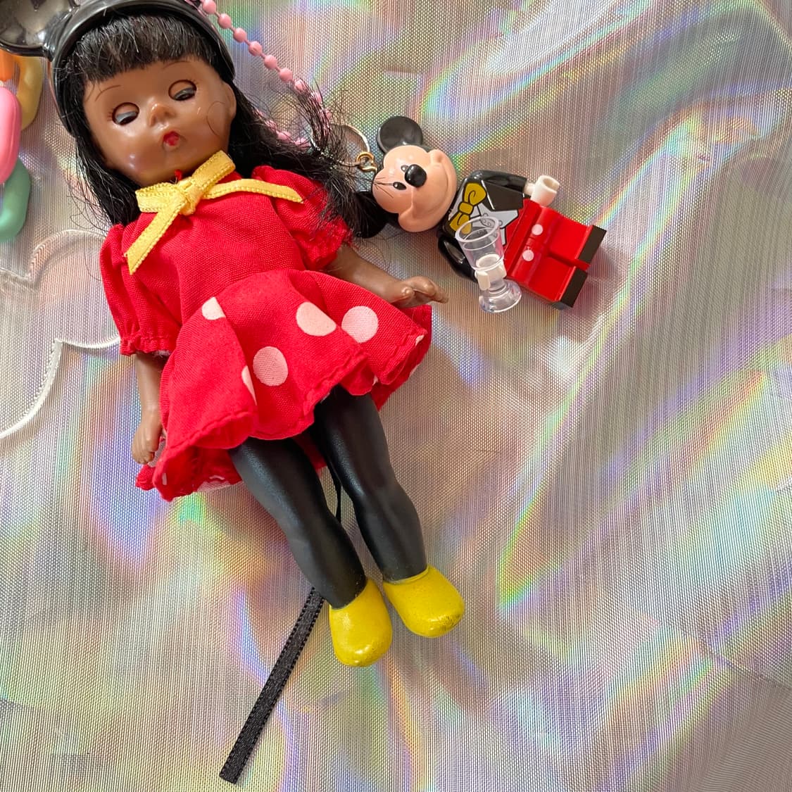 빈티지 맥마담 미키마우스 인형키링 상품이미지6