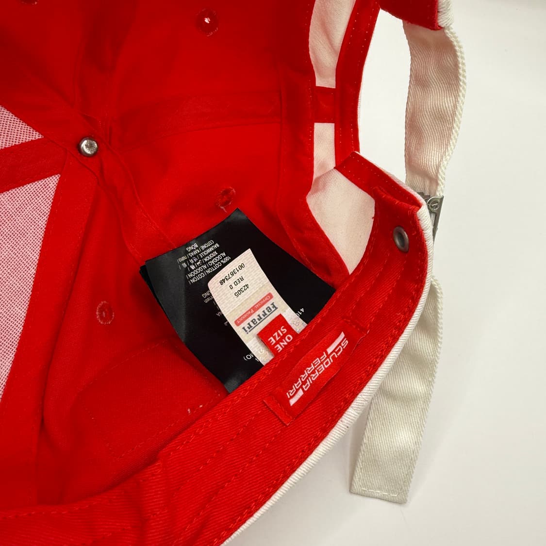 Scuderia Ferrari 스쿠데리아 페라리 레이싱 캡 OS 상품이미지7