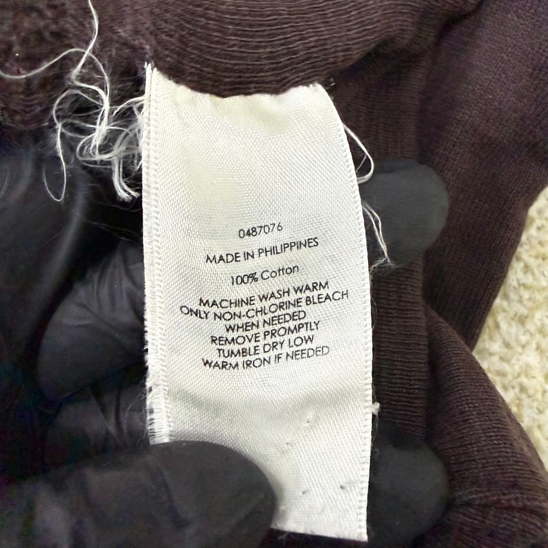 M 폴로랄프로렌 브라운 반집업 0127T1 상품이미지6