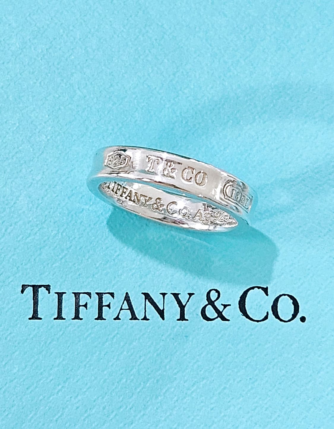 티파니앤코 1837 네로우 반지 (us5호/약9.5호)[정품/풀박스] 상품이미지1