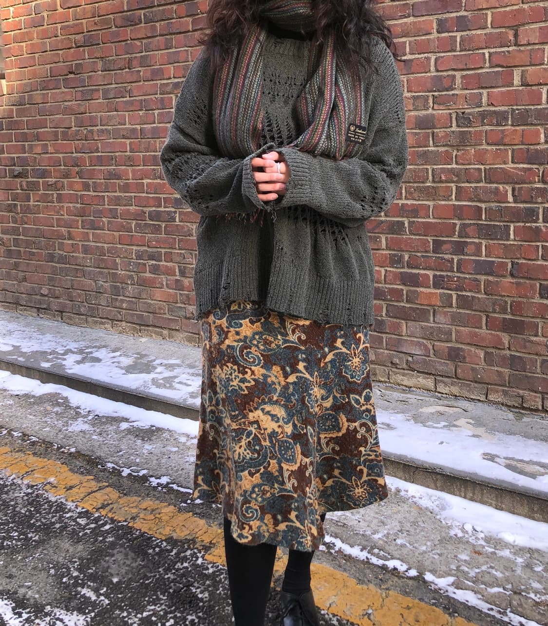 cozy skirt 상품이미지3