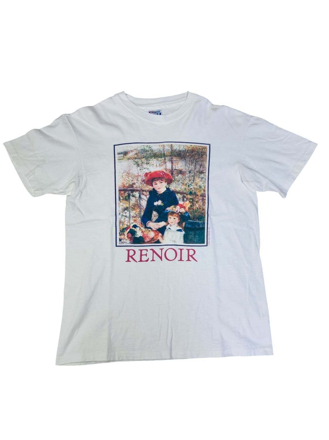 빈티지 80s 르누아르 RENOIR 두자매 two sisters 아트티 상품이미지1
