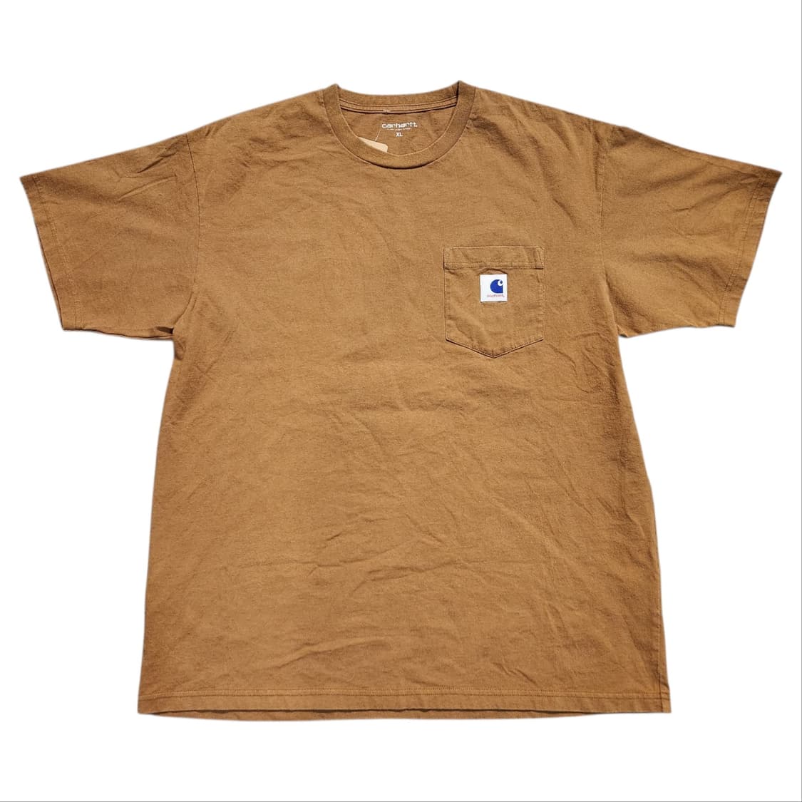 칼하트 X 소프넷 포켓 반팔티 브라운 (XL) 상품이미지1