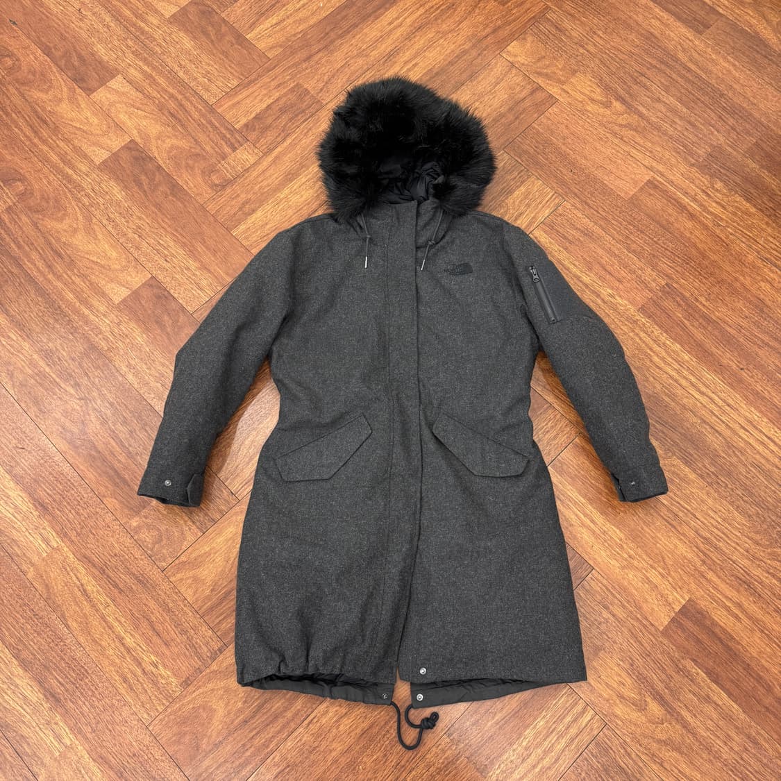 여성용 M(XL) 노스페이스 나보르 다운 코트  상품이미지2