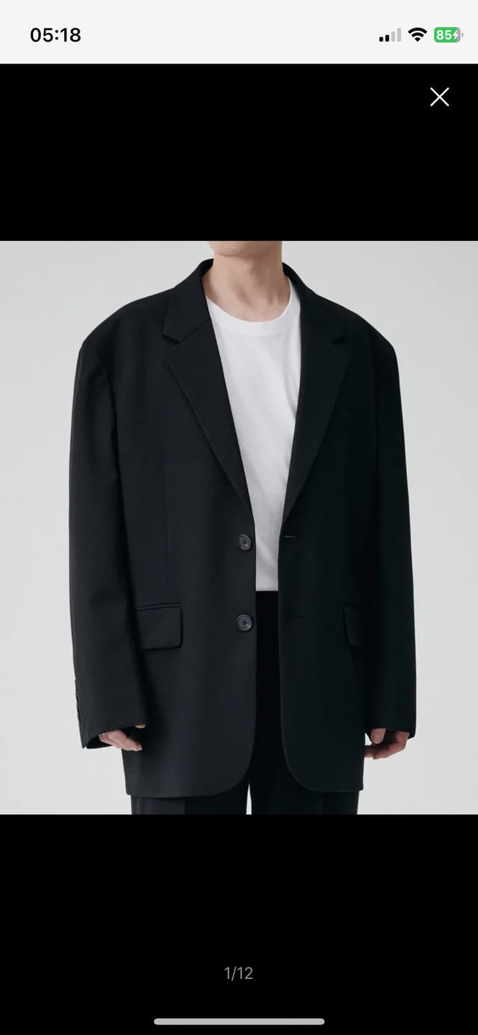 무신사 스탠다드 빅 대디 오버사이즈 블레이저 상품이미지1