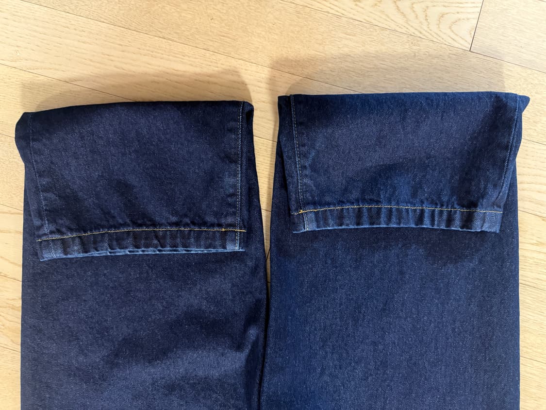 칼하트 랜든 팬츠 블루 린스드 landon pants 판매 상품이미지5