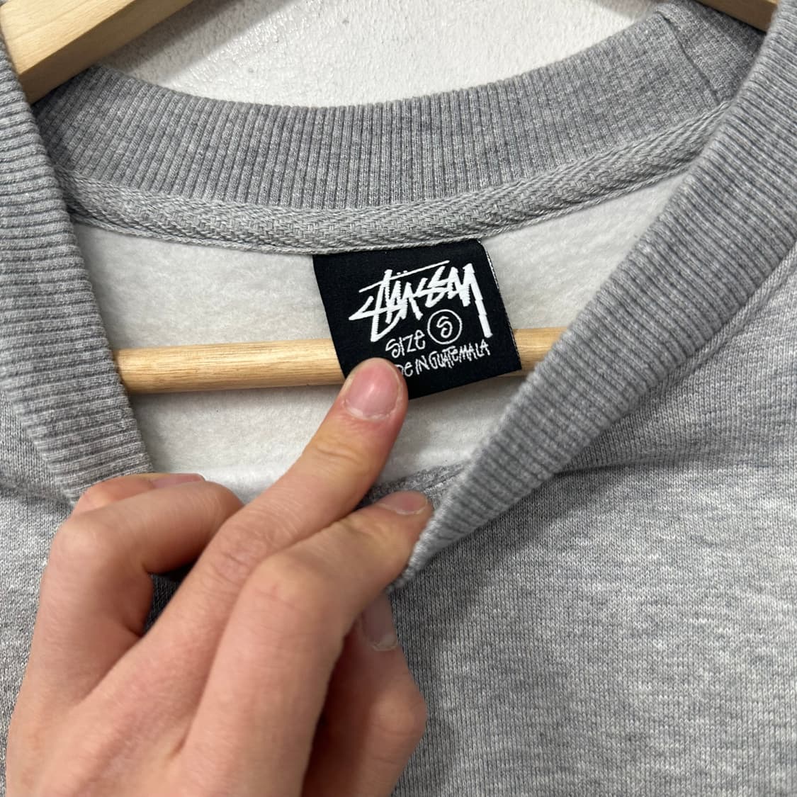 스투시 기모맨투맨 상품이미지3