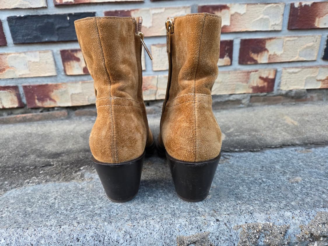 지미추 스웨이드 웨스턴 앵클 부츠 상품이미지3