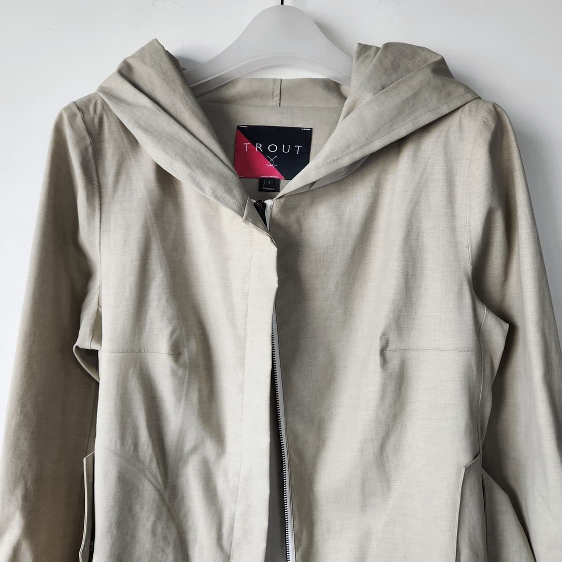 보티첼리 TROUT 투웨이 후드 트렌치 코트 상품이미지3