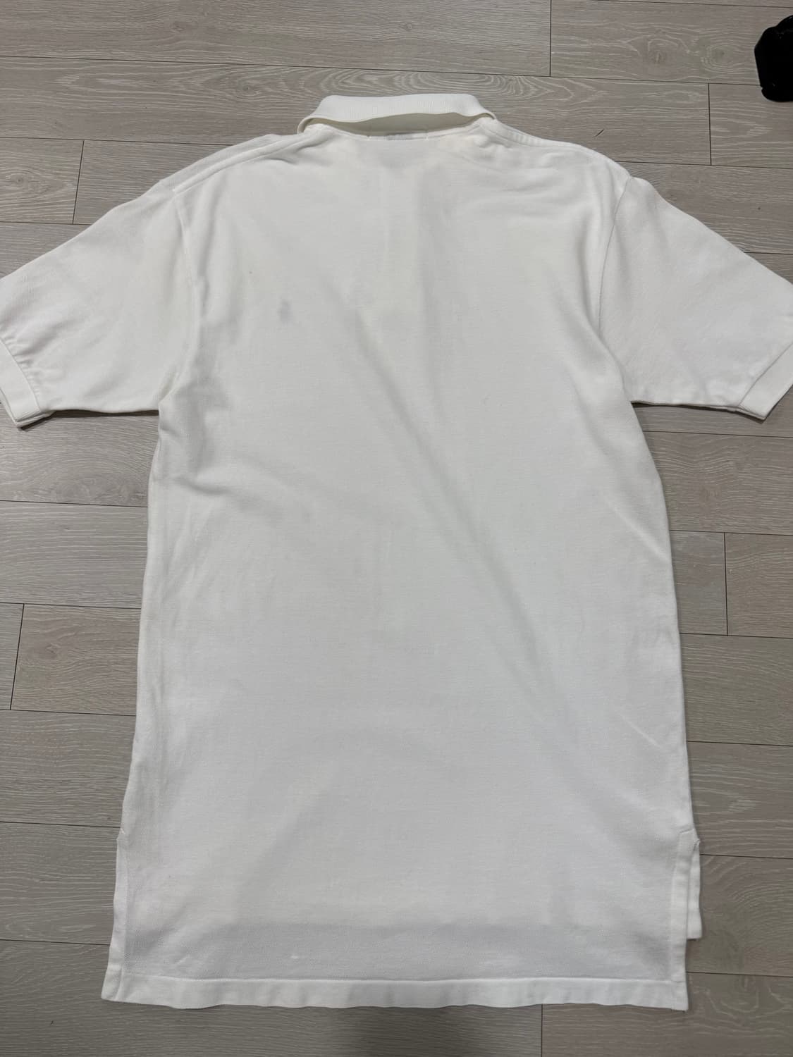 폴로 랄프로렌 포니 화이트 카라티 S 상품이미지3