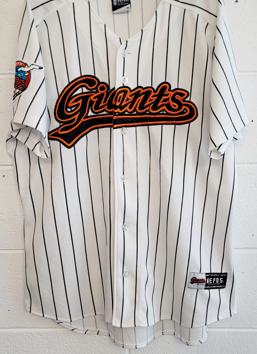 [110.XXL] 네포스 롯데자이언츠 올드 홈 유니폼 판매(상세내용확인) 상품이미지4