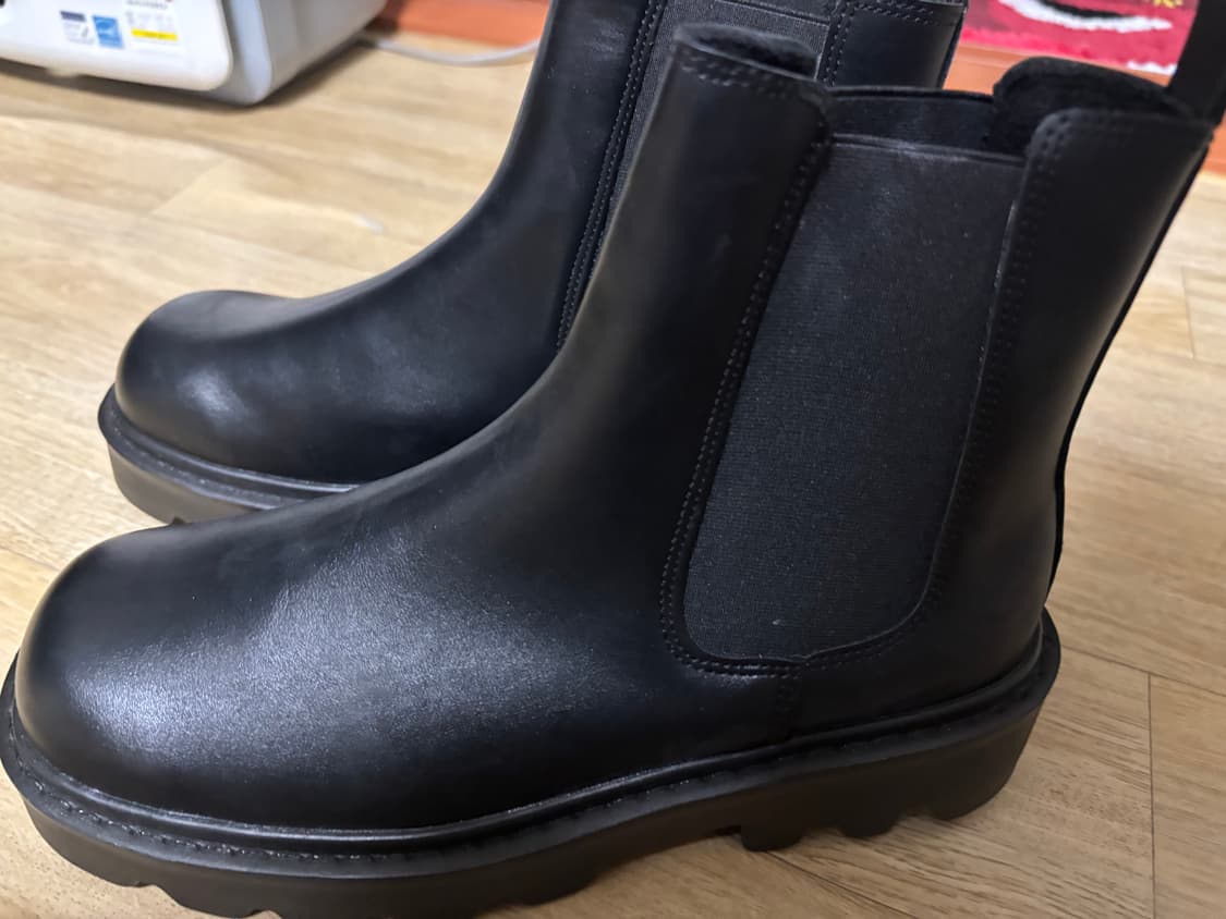 위더로드 WTRD5205 제롬 스퀘어토 첼시부츠 블랙 상품이미지2