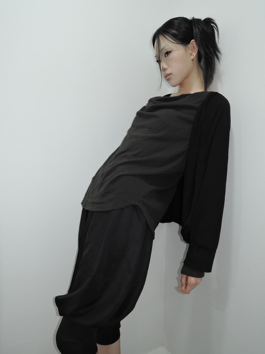 Open Short Cardigan 상품이미지1