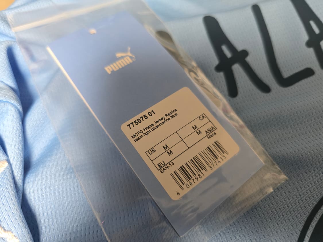 24-25 맨체스터 시티 홈 유니폼 엘링 홀란드 상품이미지3