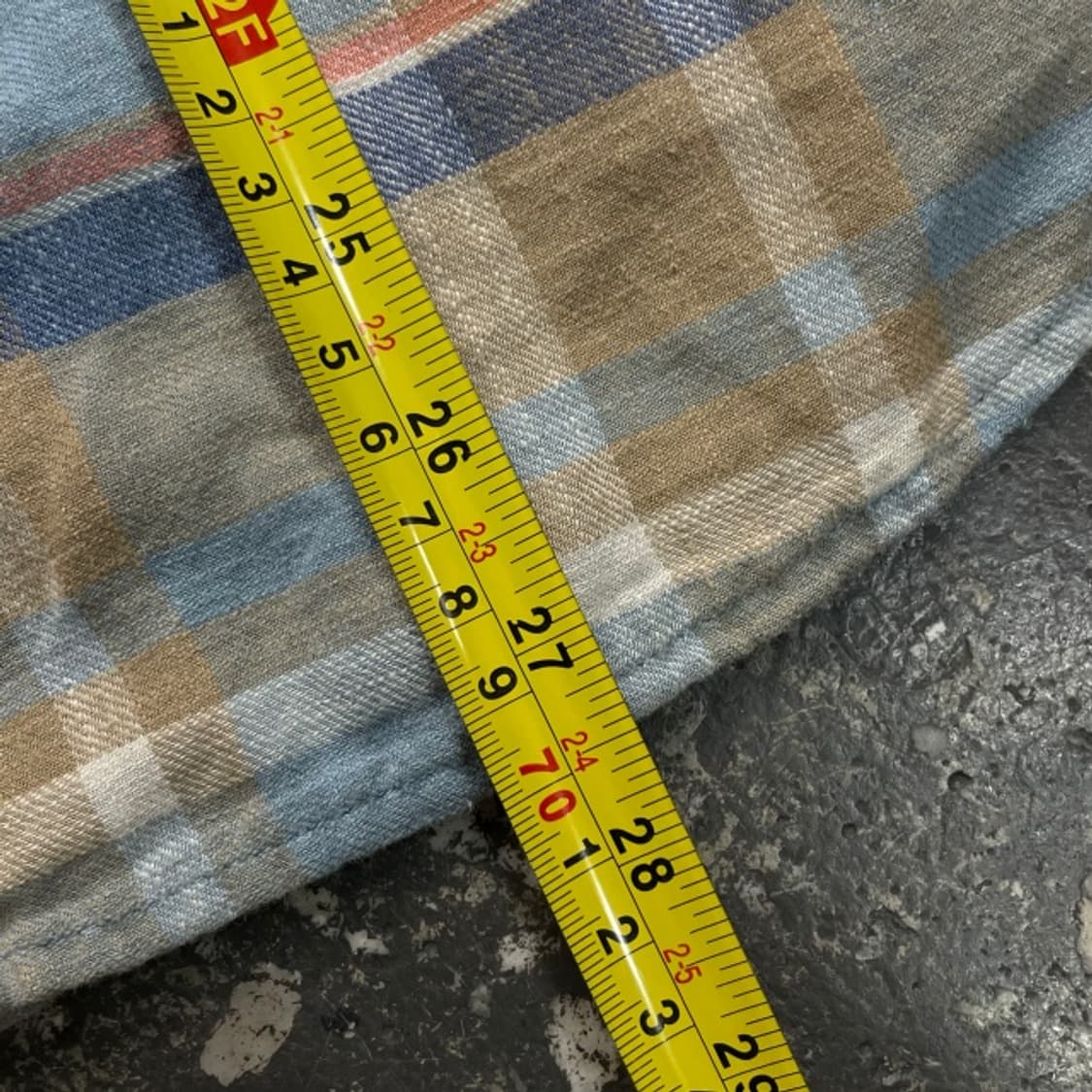 100 시리즈 체크셔츠  상품이미지6