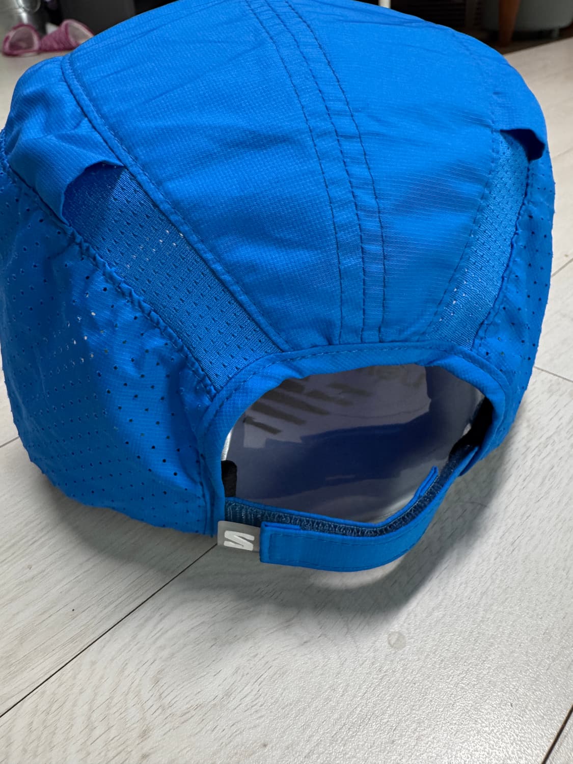 살로몬 러닝 모자 파란색 상품이미지3