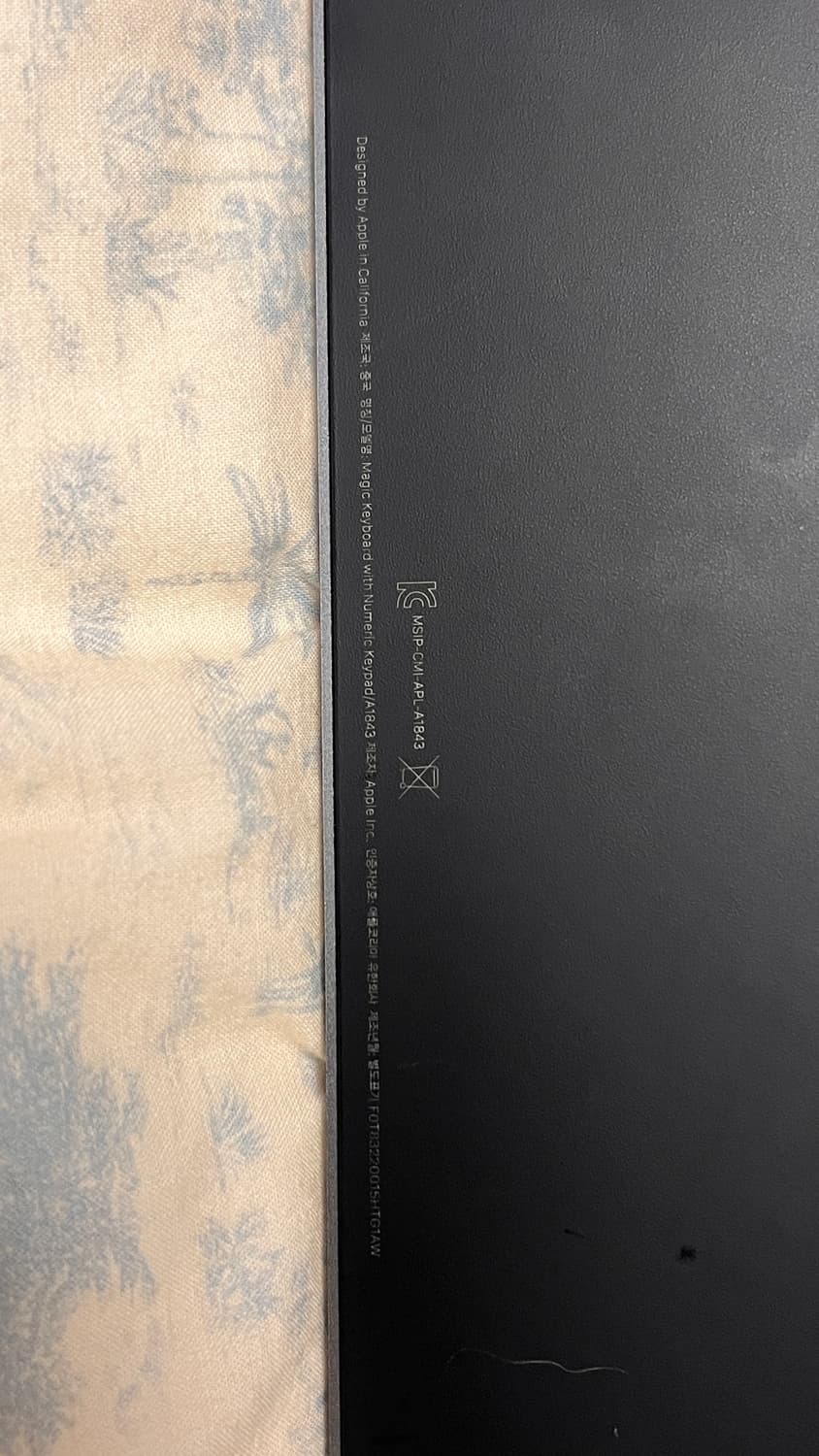 애플 매직키보드 스페이스 그레이 (숫자패드형) 상품이미지3