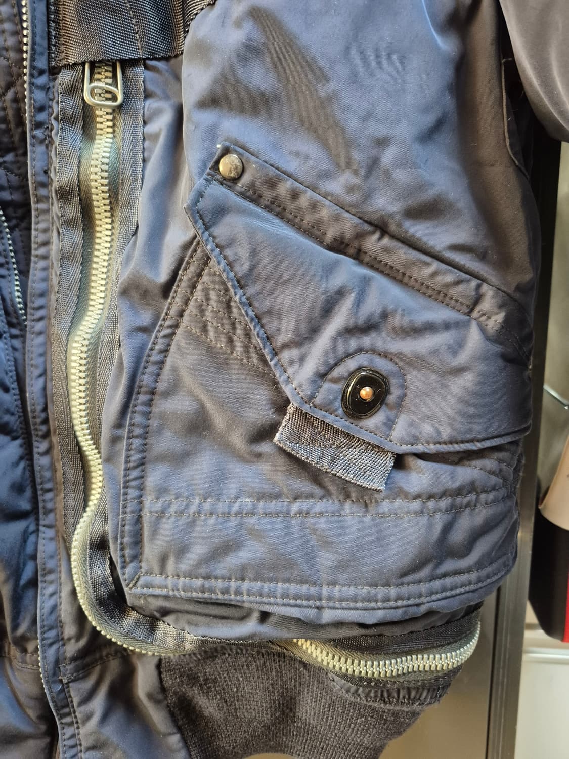 폴로 랄프로렌 항공 봄버 다운 파카 자켓 상품이미지5