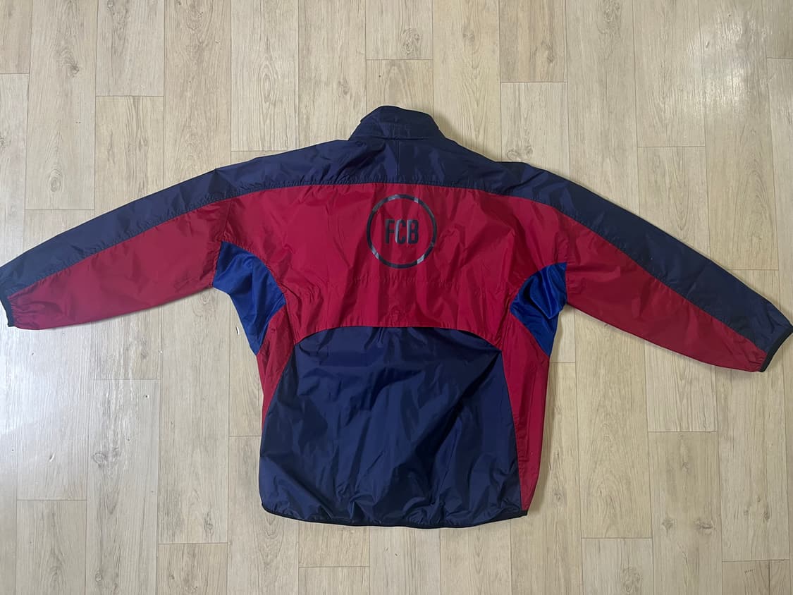 00-01바르셀로나 나이키 트레이닝 레인 재킷 XL 상품이미지3