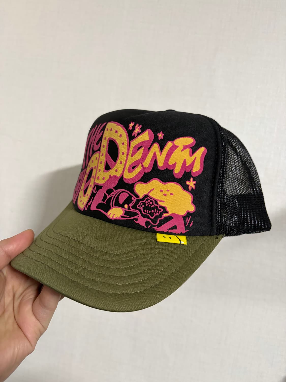 캐피탈 denim died 트러커햇 카키 상품이미지1