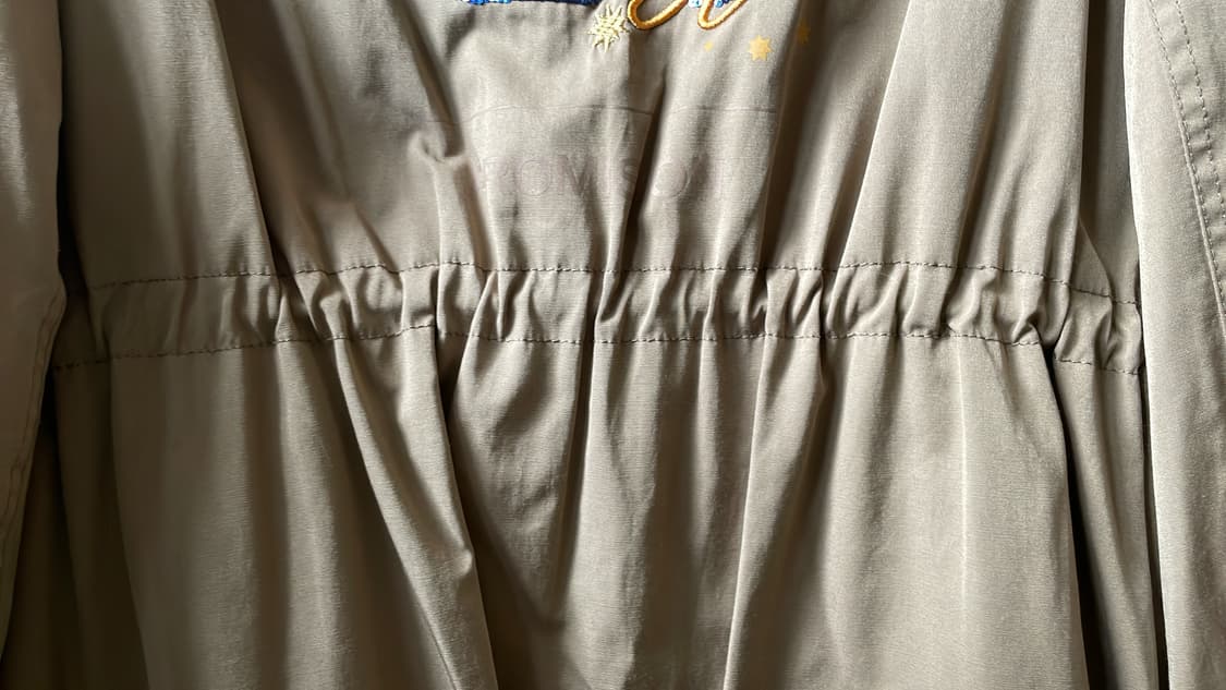 TOPGIRL 탑걸 베이지 스팽글 후드 사파리 재킷 상품이미지7