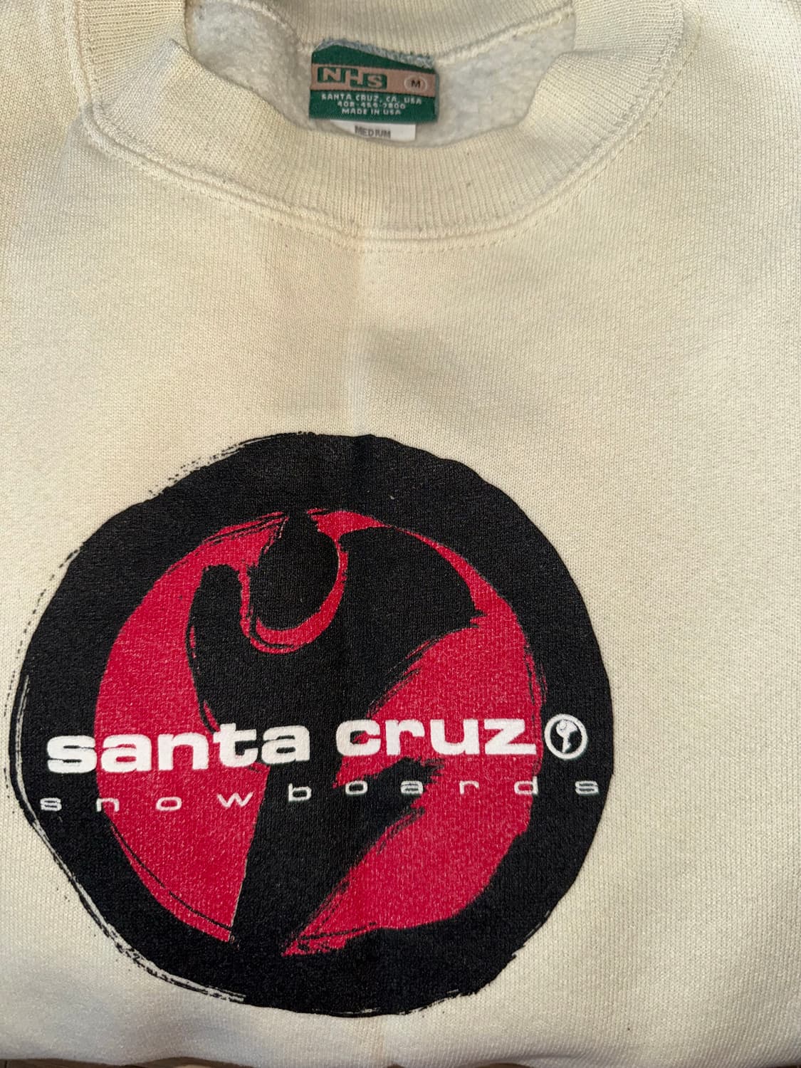 90s 산타 크루즈 스노우보드 스웻셔츠 L 상품이미지5