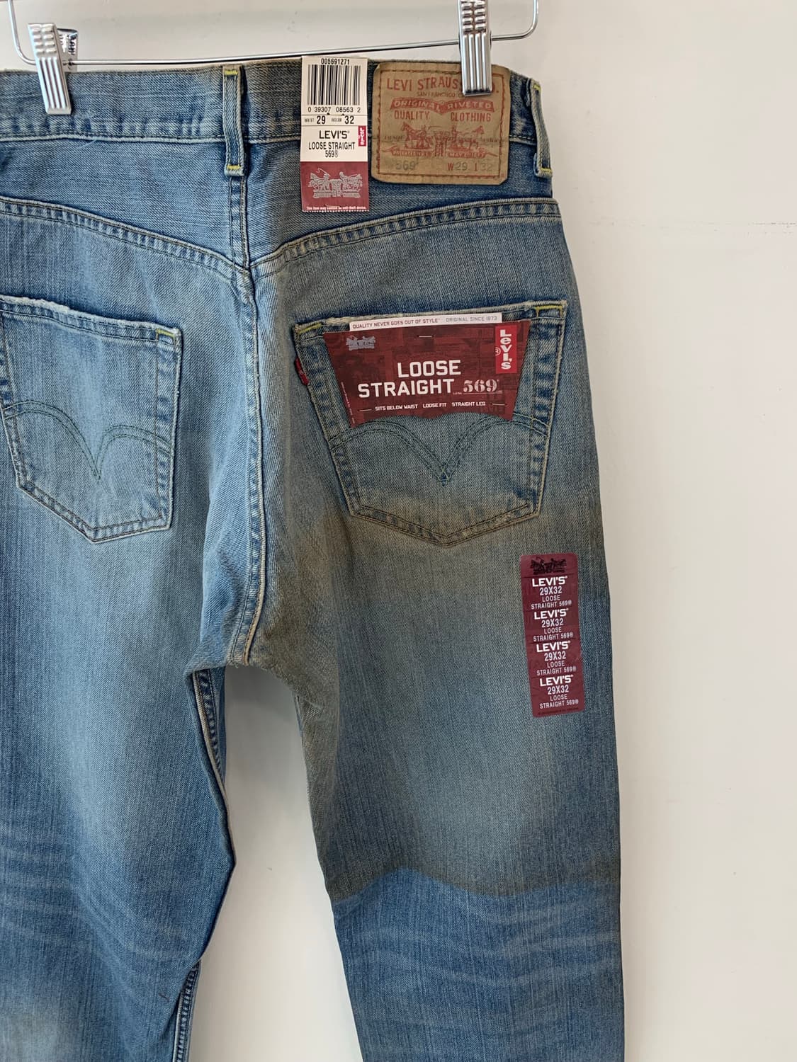 리바이스 569 루즈 스트레이트 핏 데님 29x32 상품이미지5