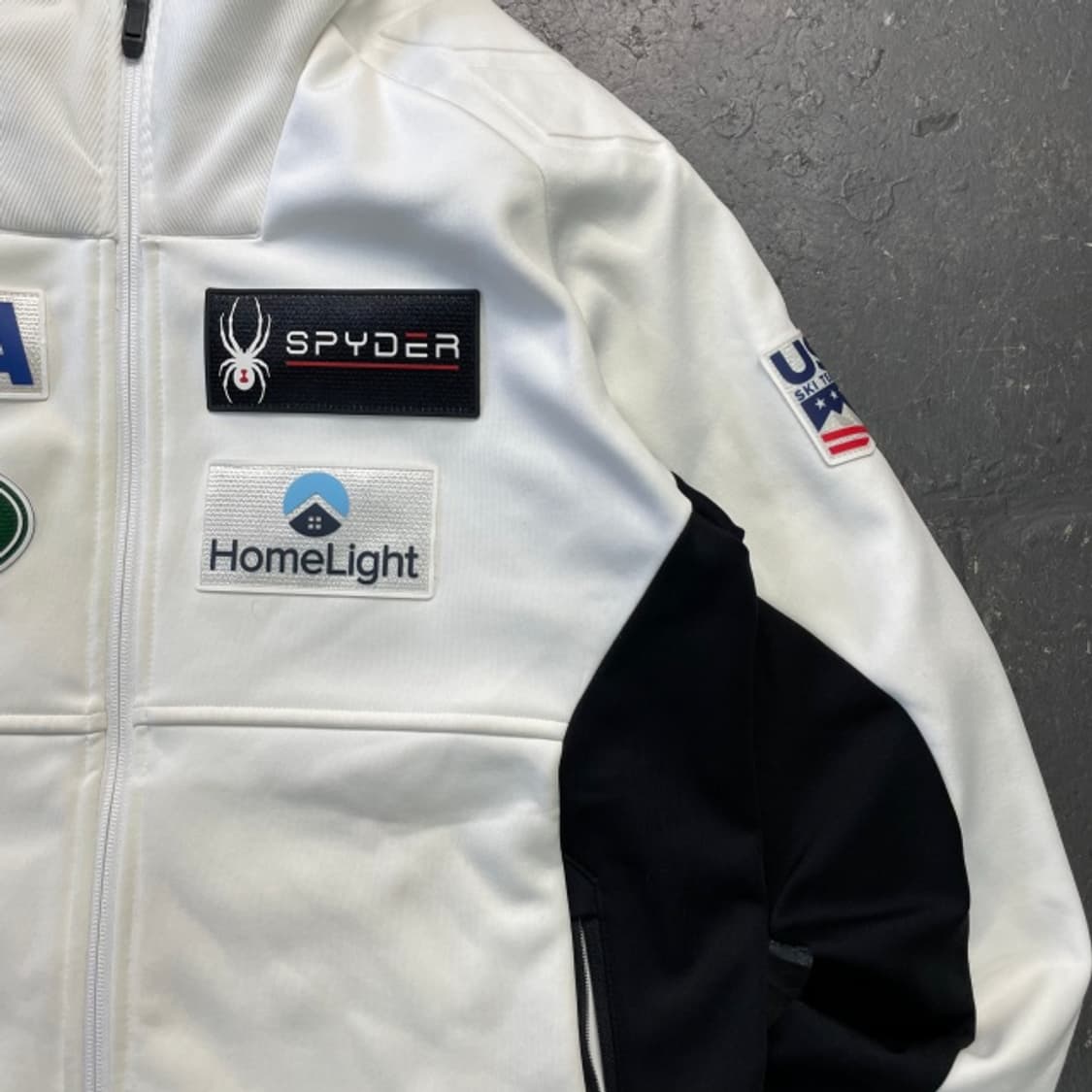 95-100 스파이더 US스키팀 후리스 집업 상품이미지2