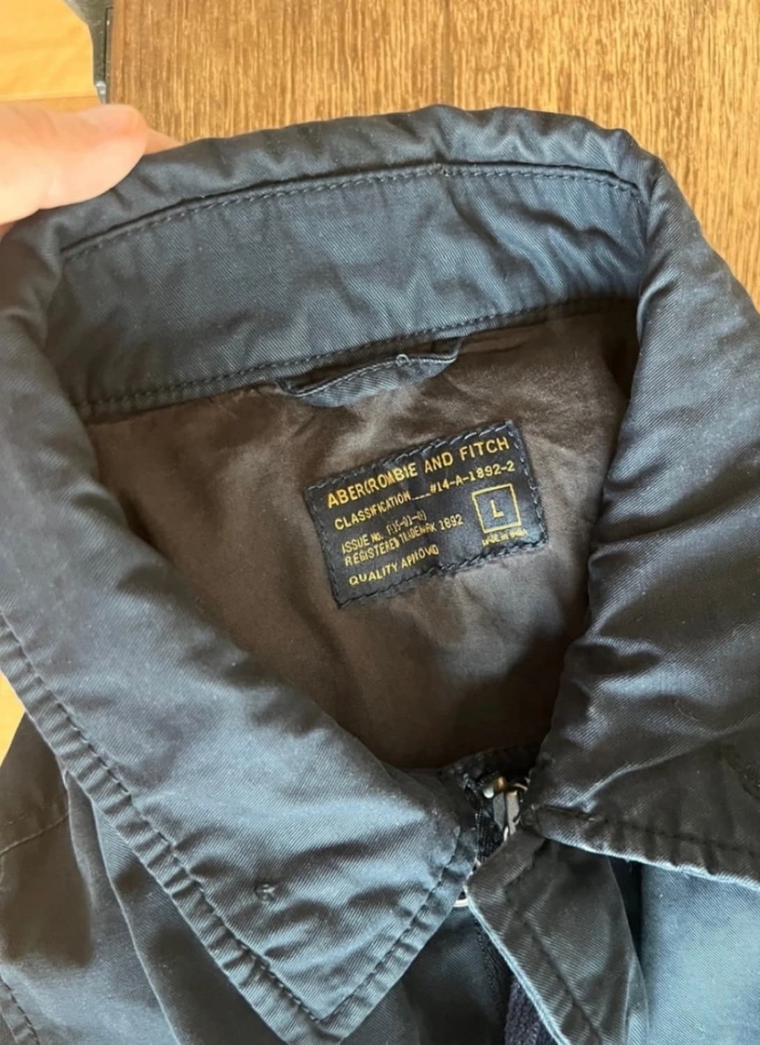 아베크롬비 필드자켓 네이비 L 상품이미지2