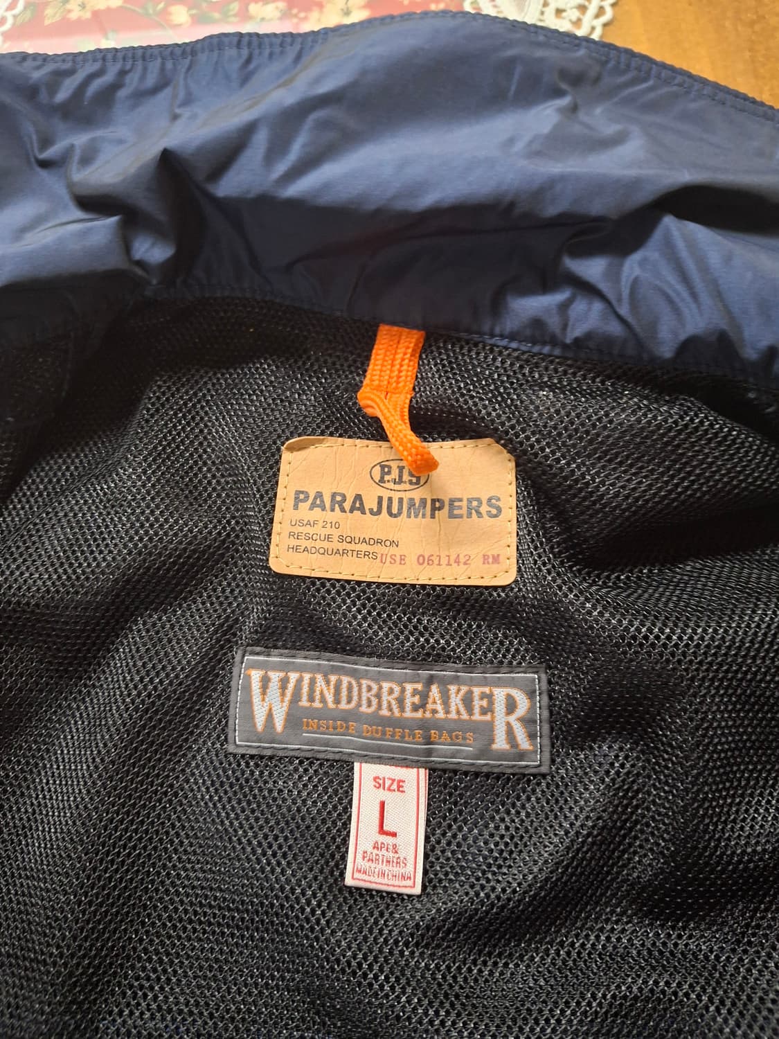파라점퍼스 바람막이 L사이즈 판매합니다! 상품이미지5