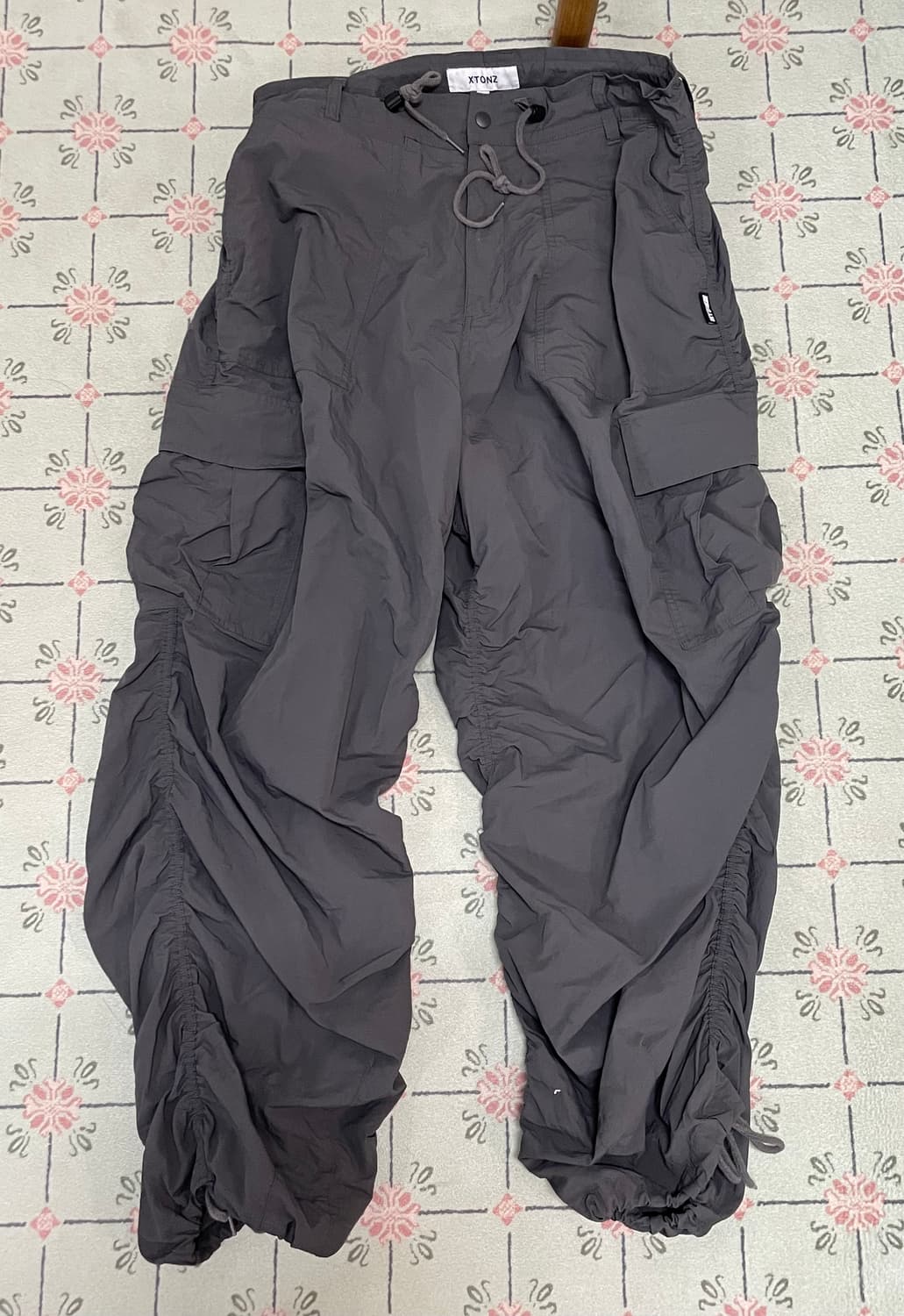 엑스톤즈 셔링 카고팬츠(차콜) 상품이미지2