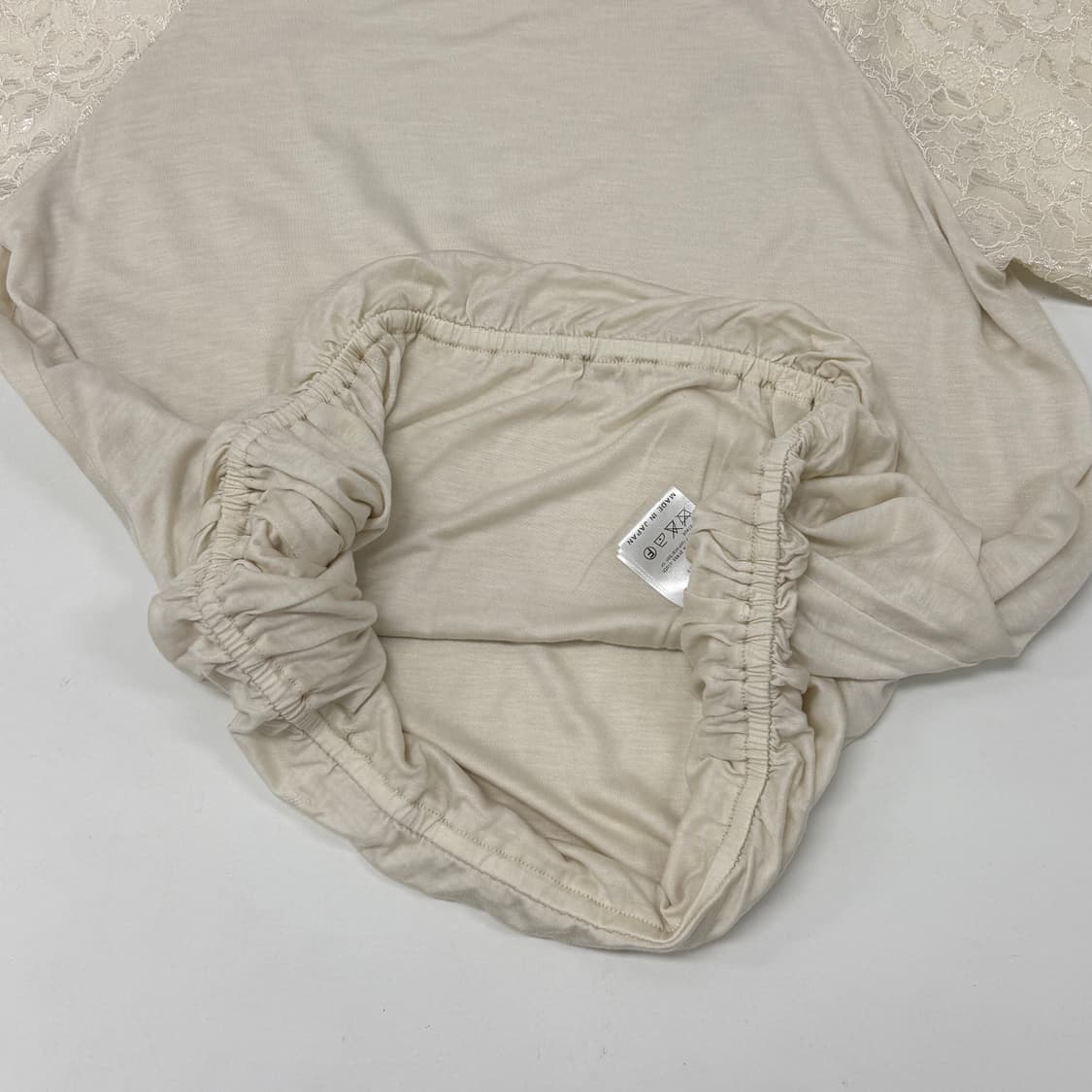 Beams lace panel top 상품이미지6