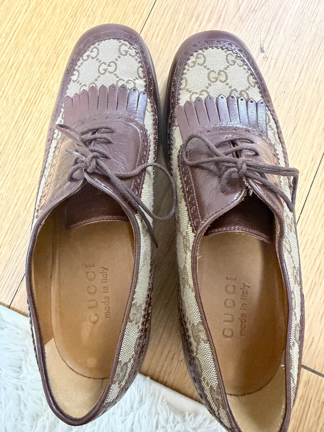 구찌 윙팁슈즈 (6사이즈)260입니다 상품이미지6