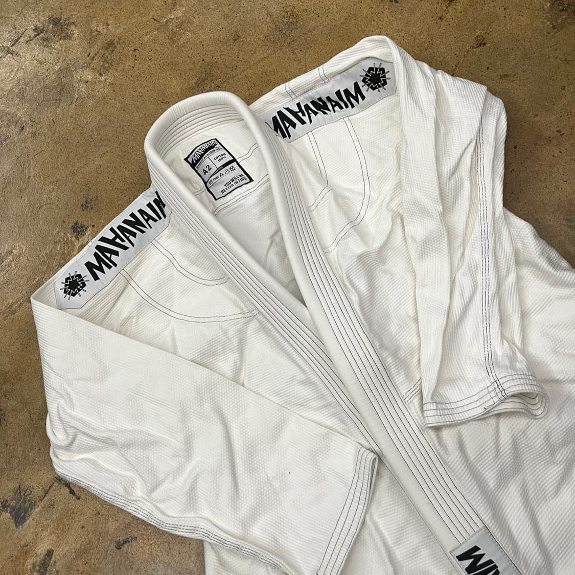 [정품] 마야나임 MAYANAIM 유도복 A2 화이트 b15 상품이미지1