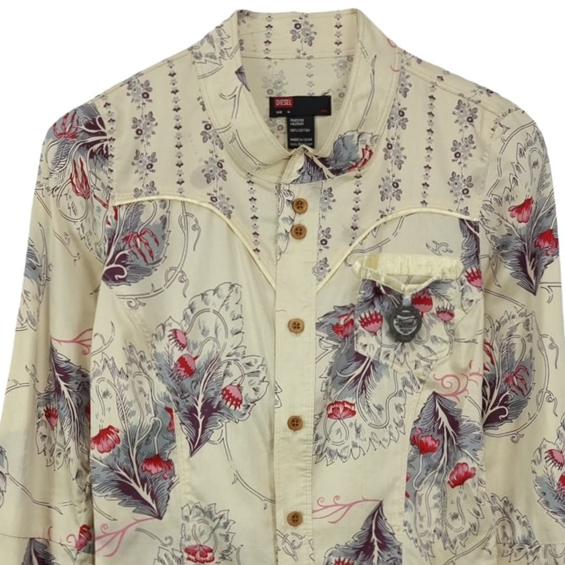 [디젤] 아카이브 빈티지 패턴 웨스턴 셔츠 블라우스 P01554 상품이미지4