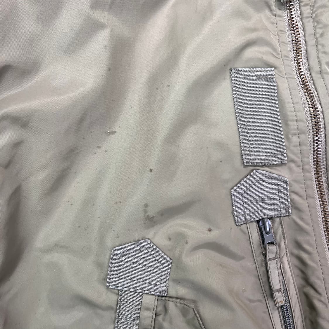 105 아메리칸 빈티지 백로고 빈티지 ma-1 자켓 상품이미지7