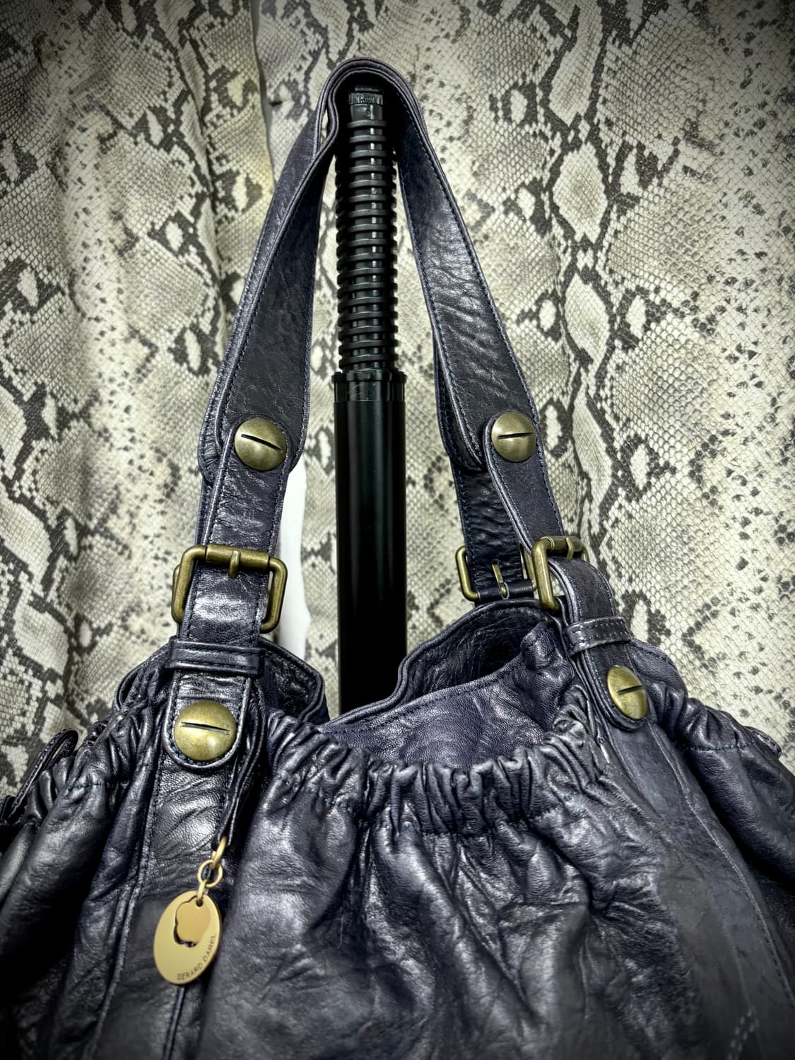 [GETARD DAREL Y2K] BB BAG Logo Purple Ov 상품이미지4