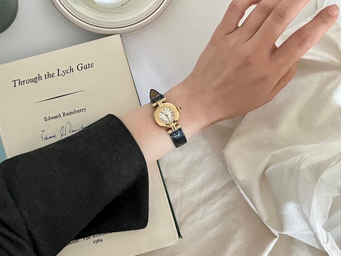 까르띠에 머스트 꼴리제  시계 / 정품감정서 . 케어 상품이미지10