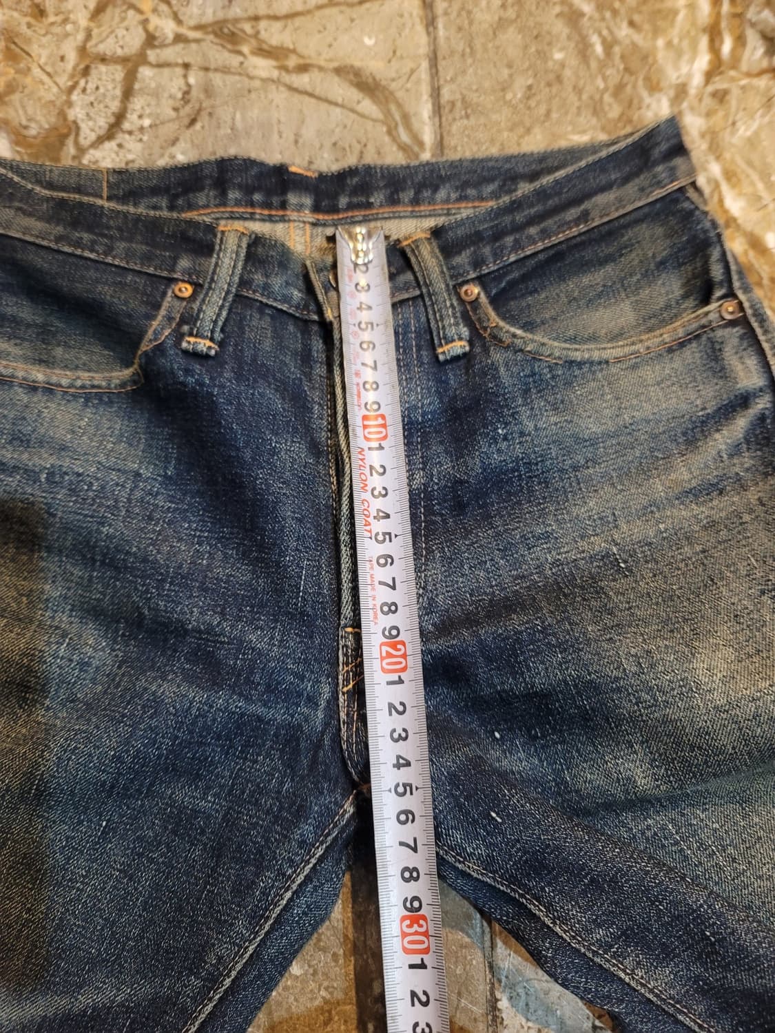 사무라이진 헤비온즈 카펜터 셀비지 데님팬츠 상품이미지6