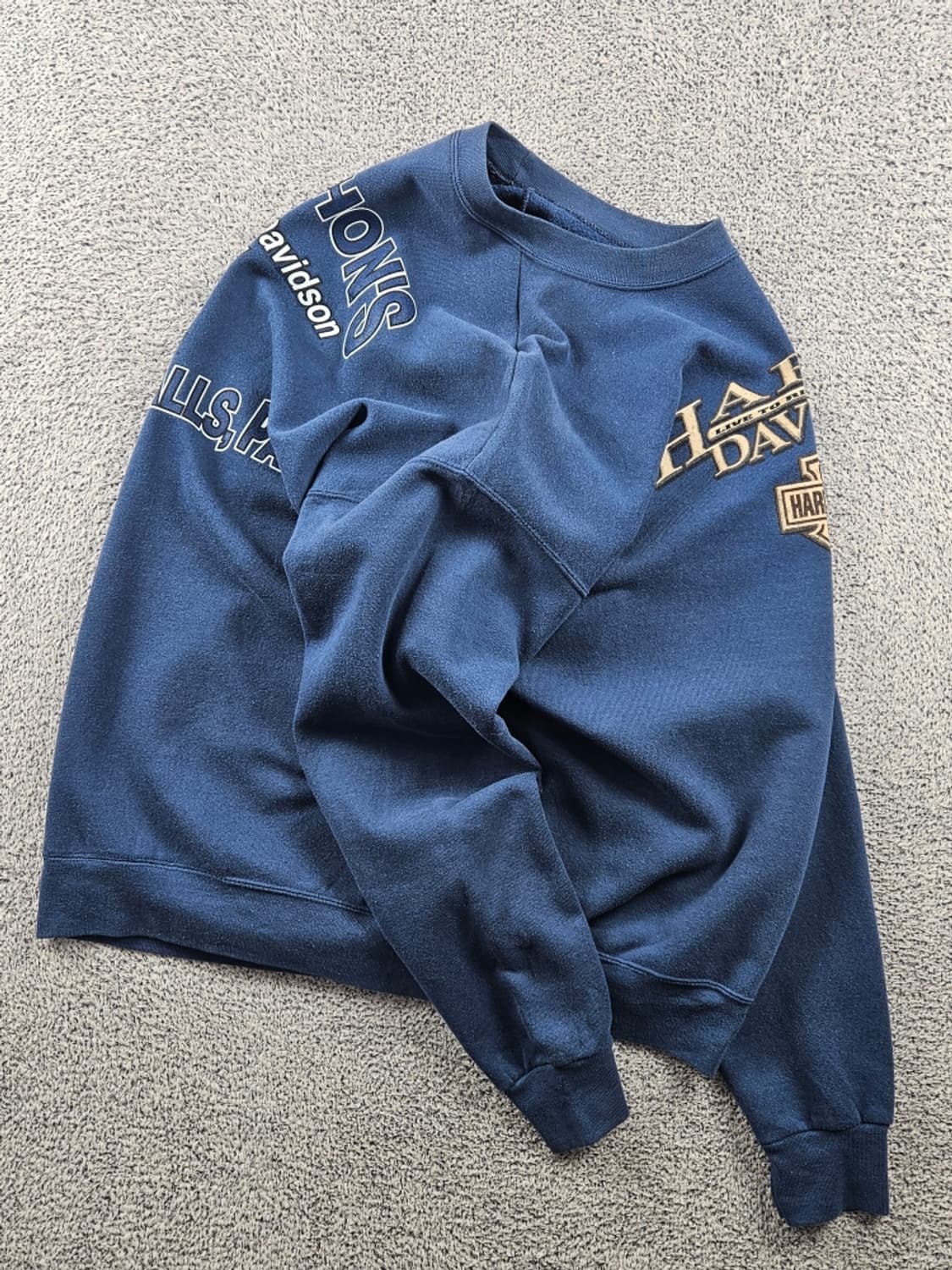 할리데이비슨 맥마흔스 비버폴스 맨투맨 스웻 셔츠 ( XL )/ 10936 상품이미지4