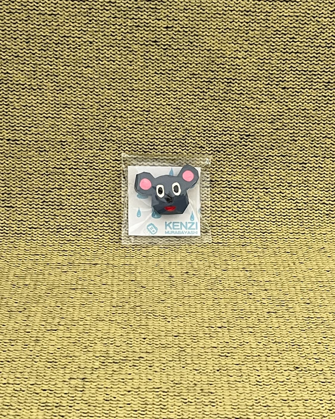 [켄지 무라바야시] 코알라 핀뱃지 핸드메이드 우드카빙 상품이미지1