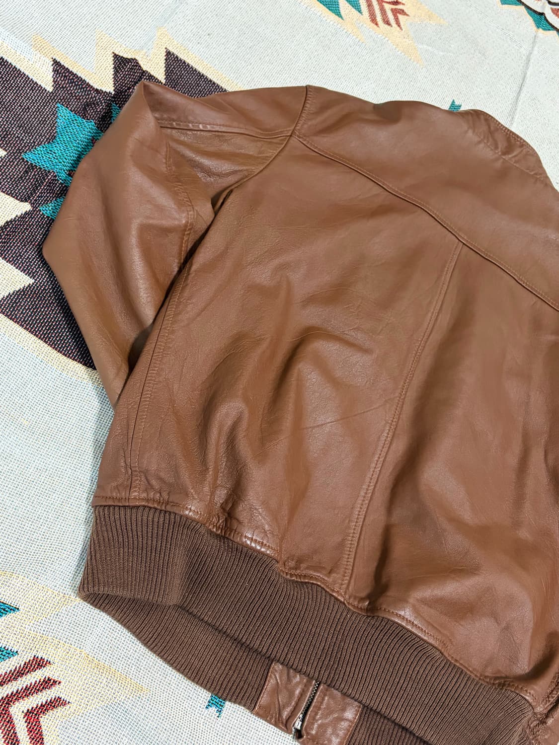 Italy sheep skin biker jacket / 양가죽 자켓 상품이미지6