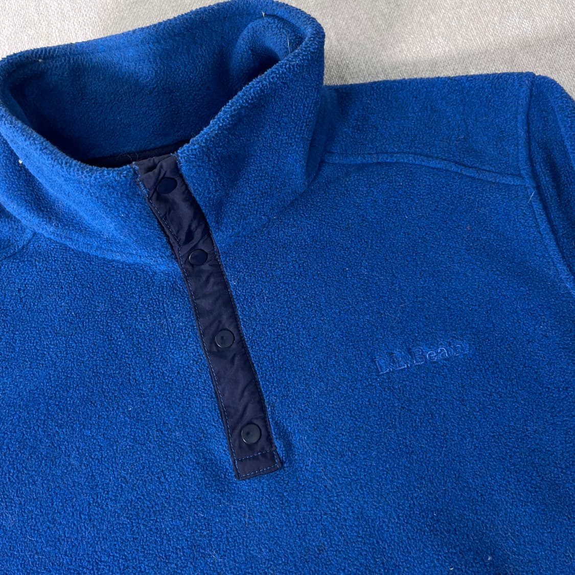 100 엘엘빈 반집업 플리스 맨투맨 상품이미지2