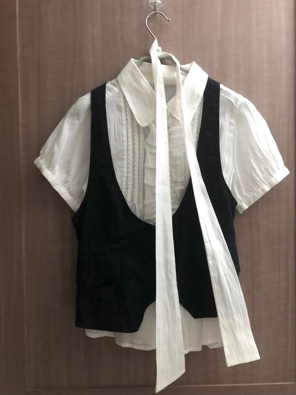 Shop 502 파우닝 큐빈티지 오츠빈티지 베스트 셔츠 세트 상품이미지3