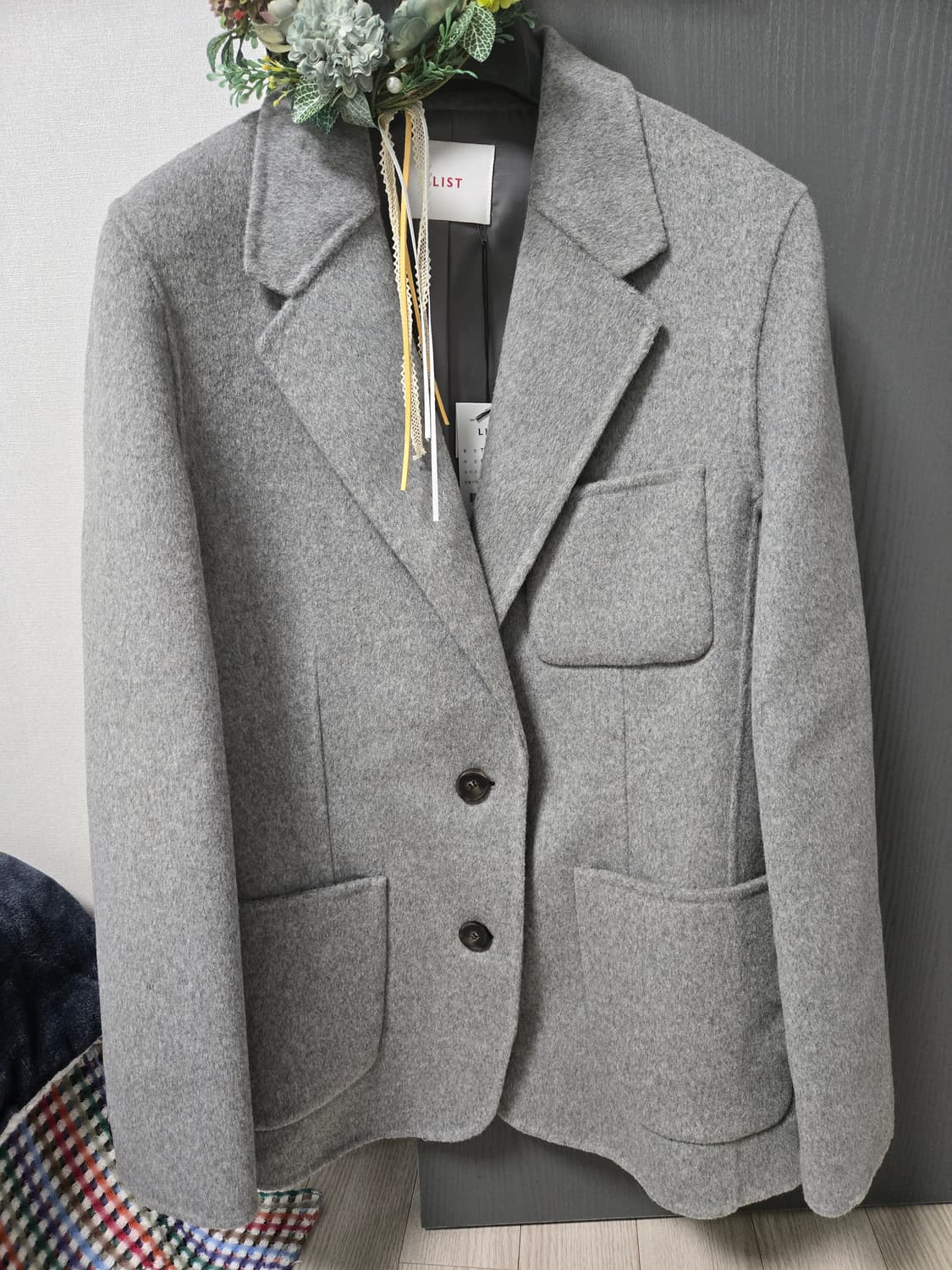 LIST 울자켓 새상품 가격인하 상품이미지1