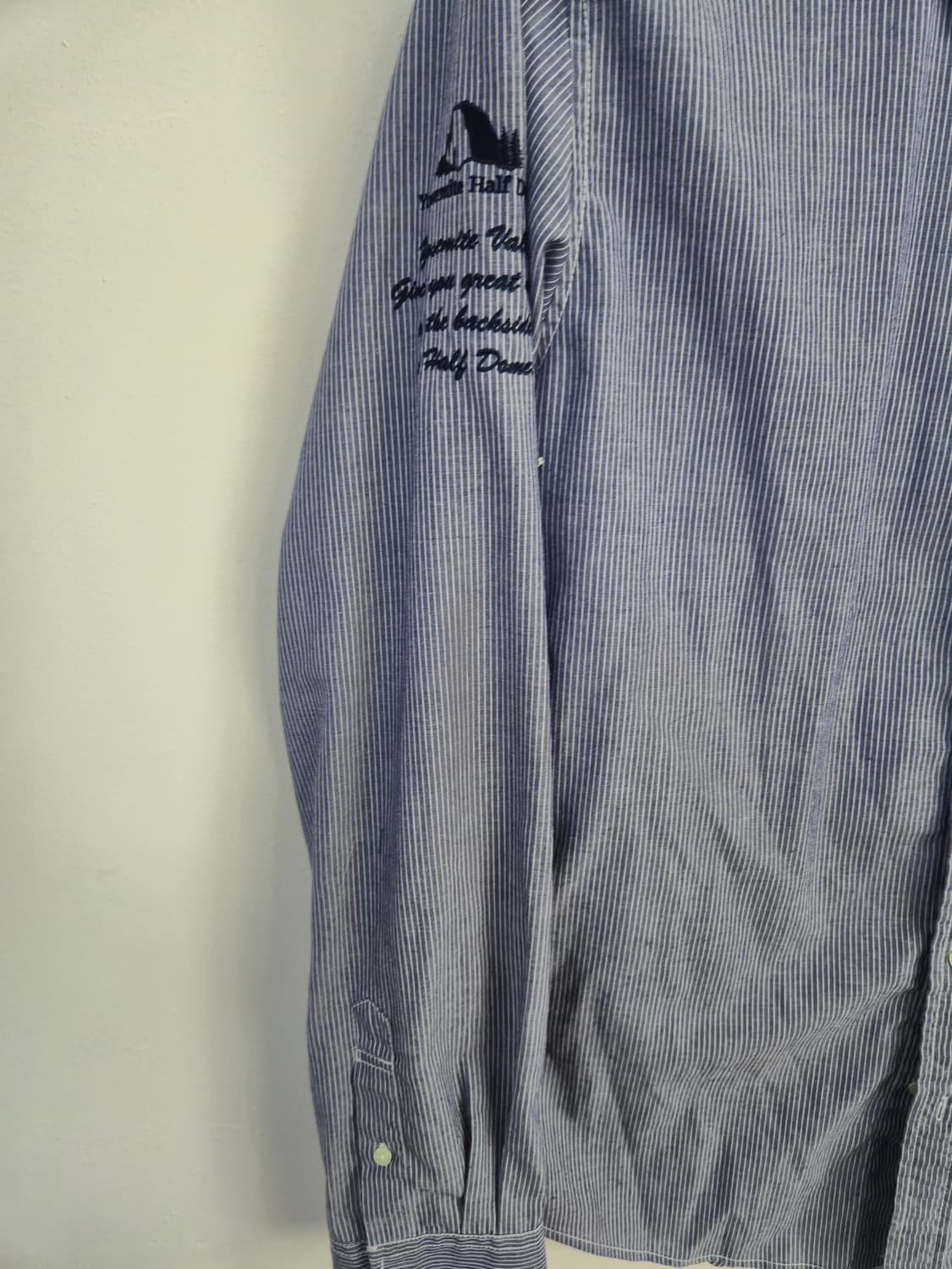 노스페이스 스트라이프 셔츠 긴팔 남성 상품이미지4